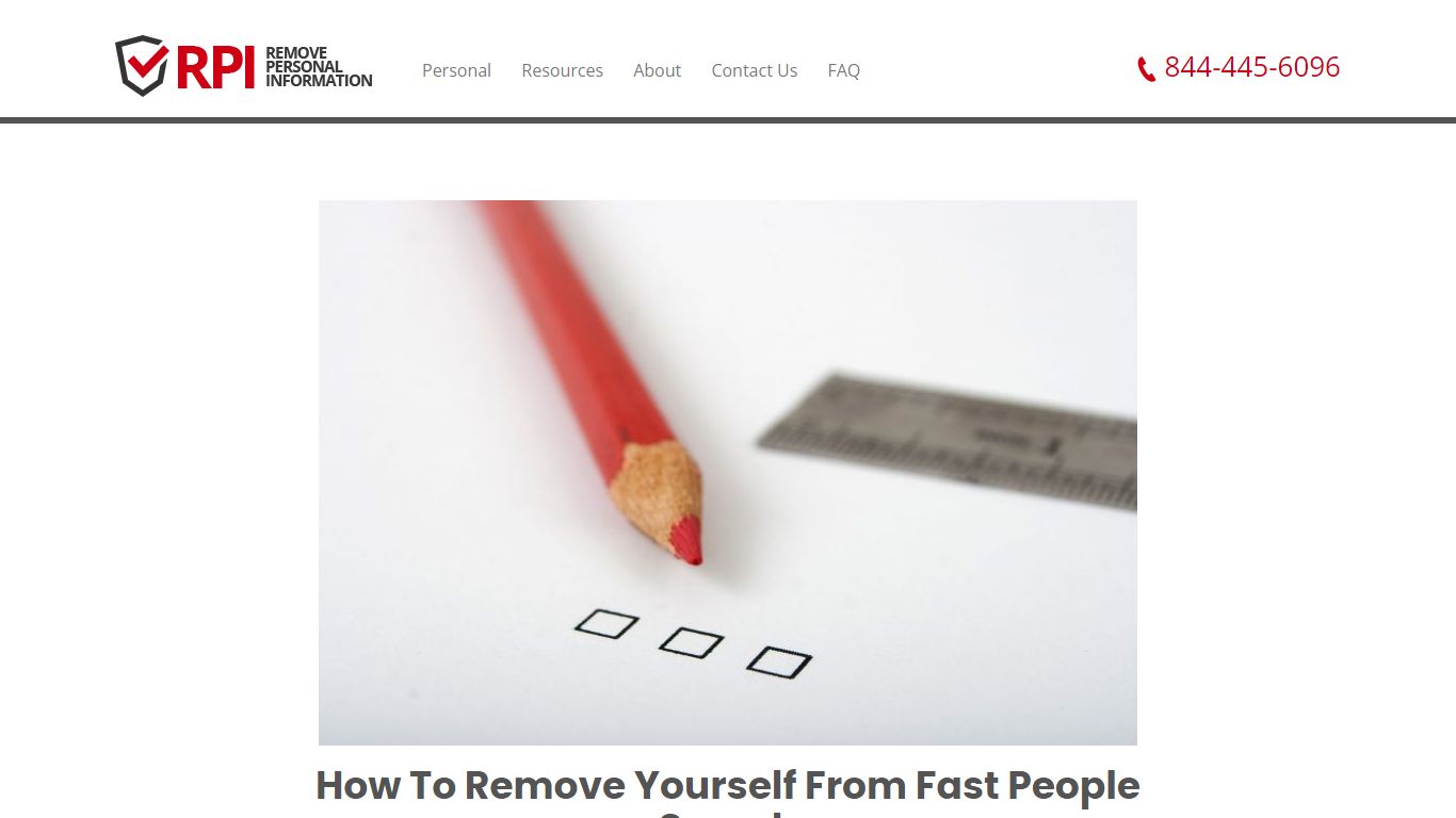 Fast People Search: How to Remove Yourself - Remove Personal Information